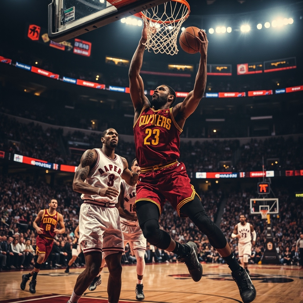 骑士大比分2-0领先猛龙 哈登28分+5抢断完美辅佐米切尔