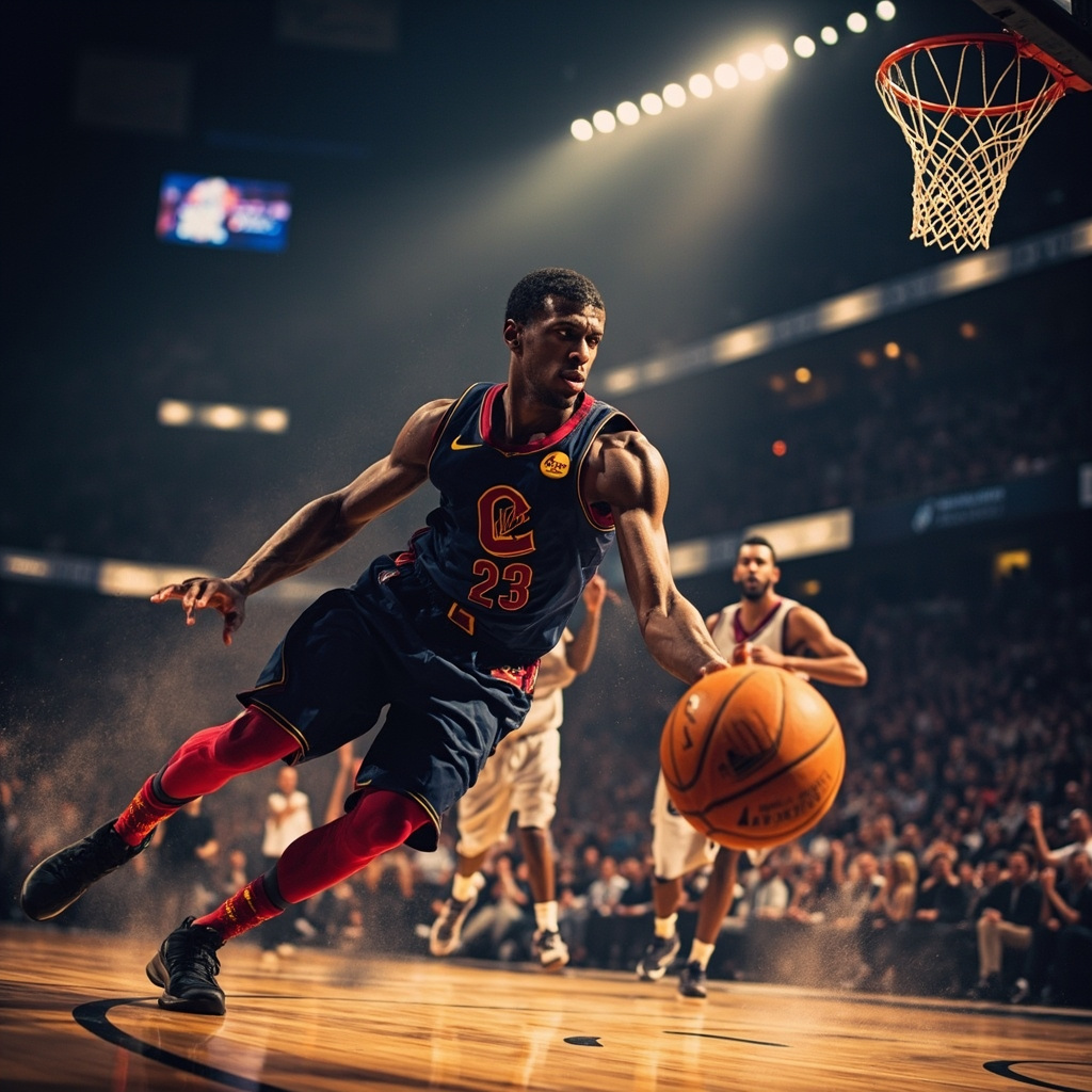 骑士双核合砍54分点燃季后赛！伤停7个月神射完美归来