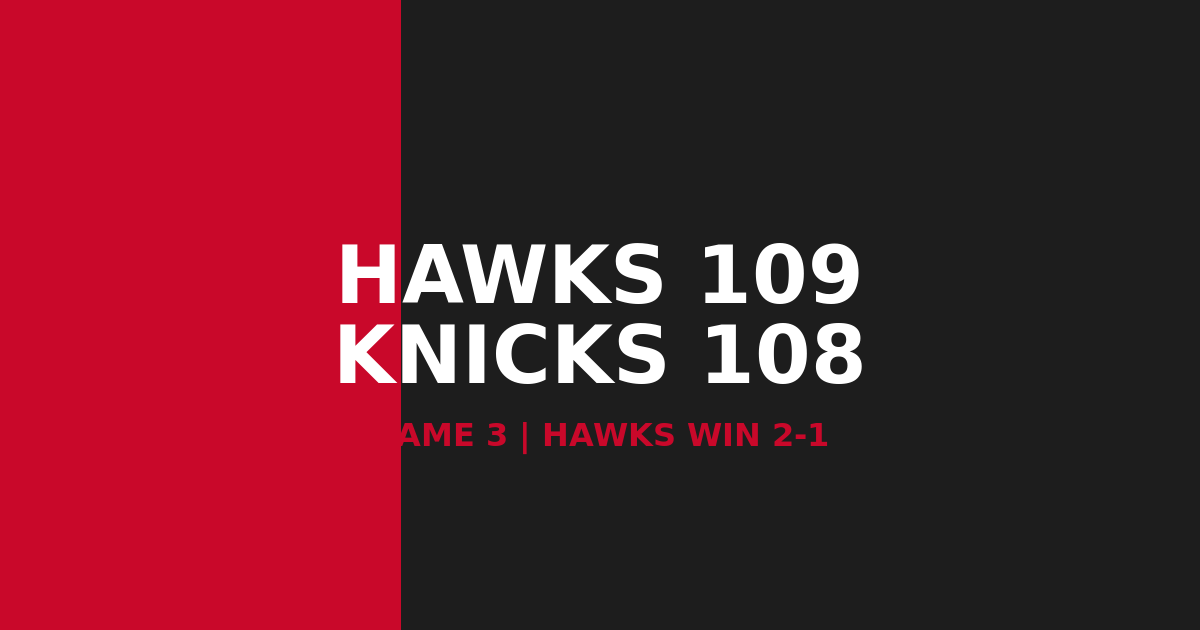 CJ麦科勒姆压哨绝杀！老鹰109-108险胜尼克斯总分2-1领先