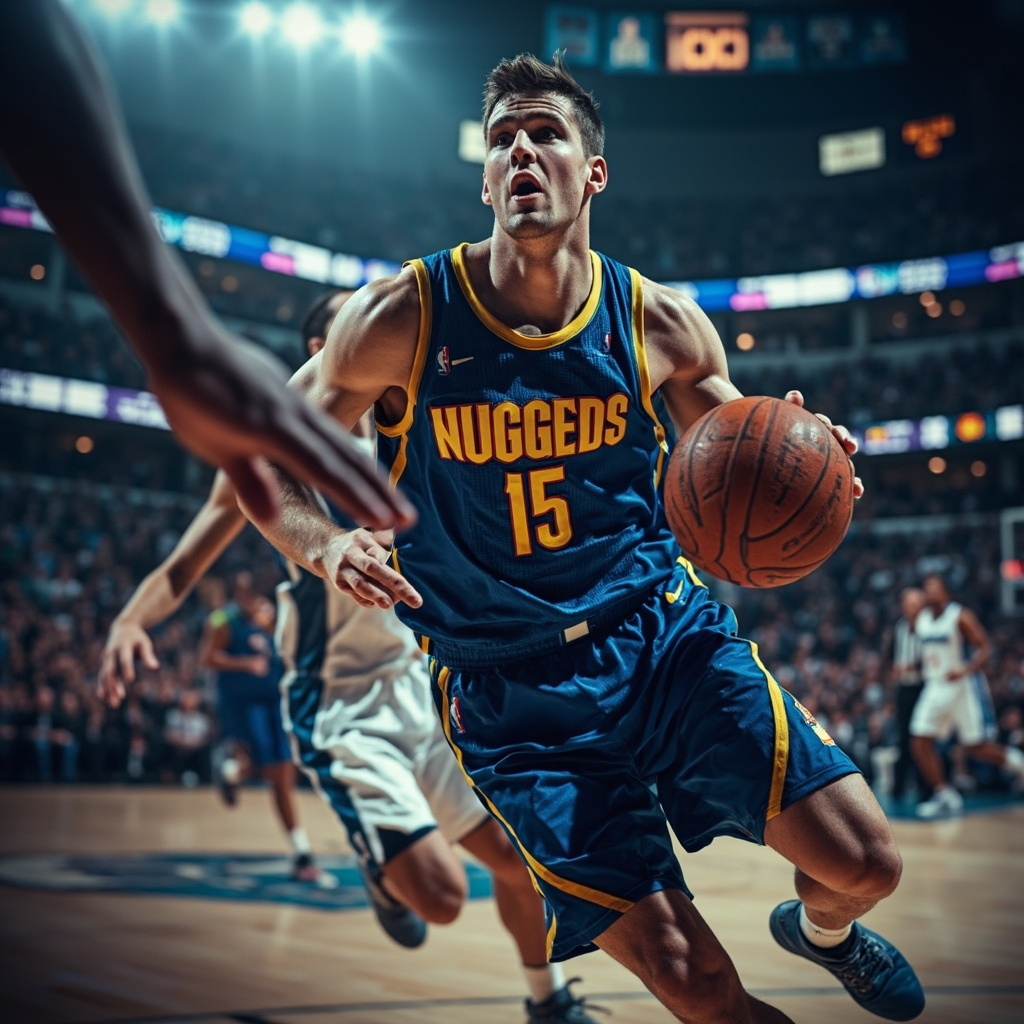 约基奇22次20+15+5超越传奇却成空砍 森林狼19分逆转掘金系列赛扳成1-1