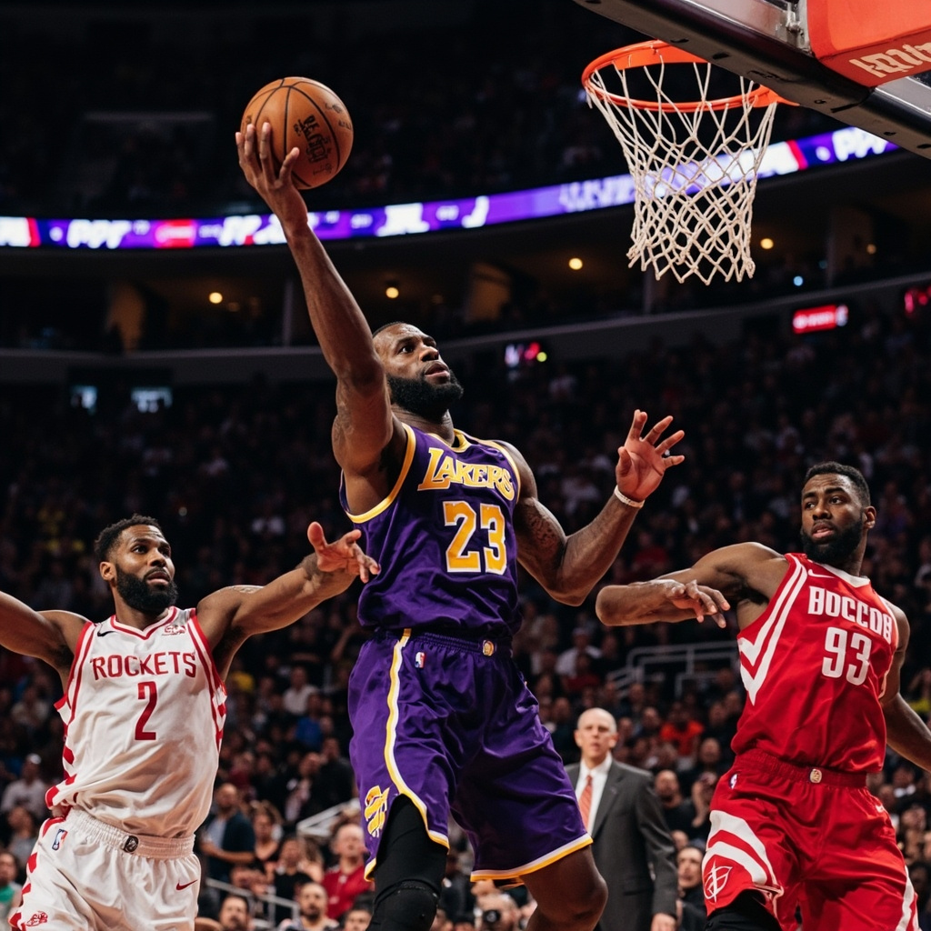 肯纳德27分创季后赛新高 湖人88-72大胜火箭占得先机