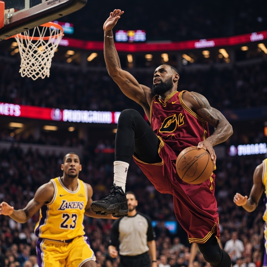 詹姆斯蓄势待发 湖人客场挑战火箭誓夺季后赛主动权