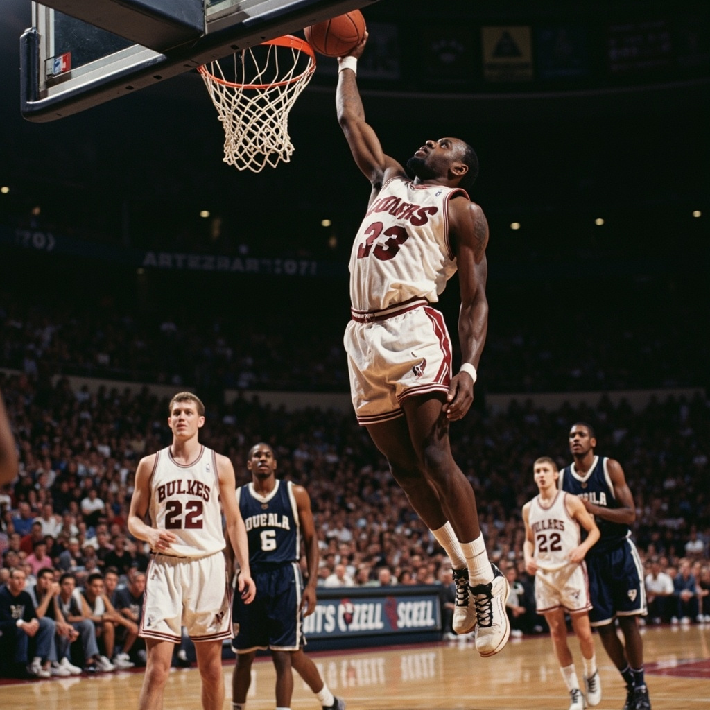 老哈达威亲述：高中詹姆斯罚球线暴起隔扣，全场傻眼，天赋肉眼可见