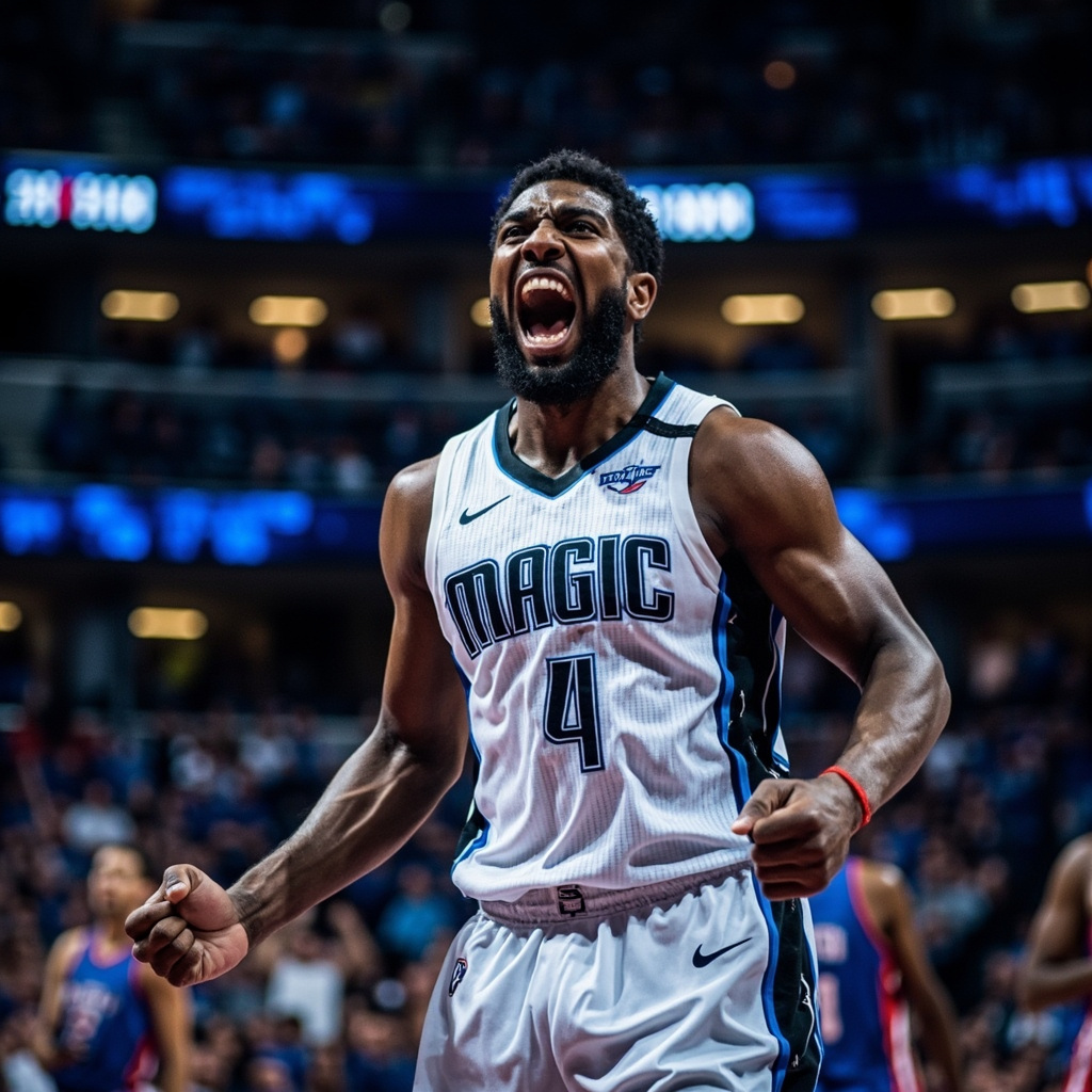 以下克上！班凯罗23+9率魔术爆冷掀翻东部第一活塞