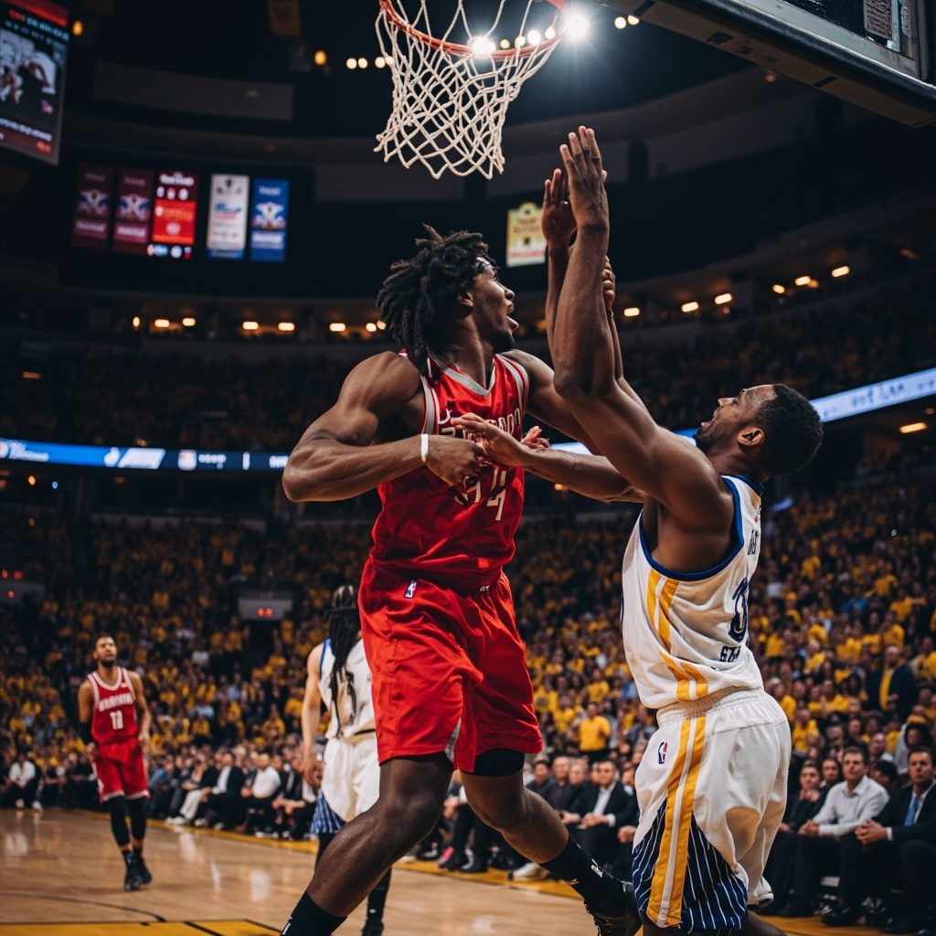 火箭客场109-94力克勇士！系列赛扳成1-1展现强队韧性