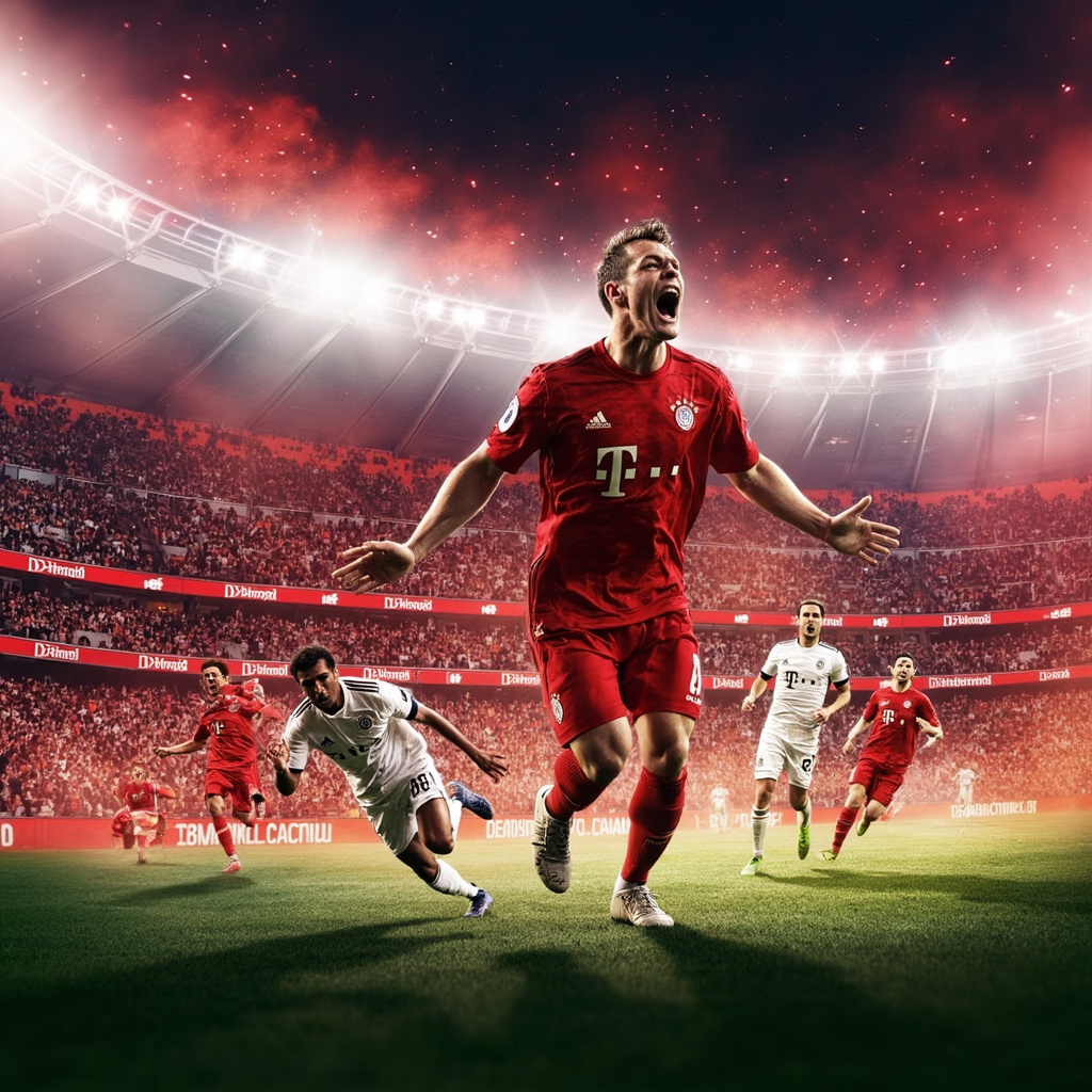 决赛见！拜仁2-0完胜勒沃库森 凯恩迪亚斯破门挺进德国杯决赛