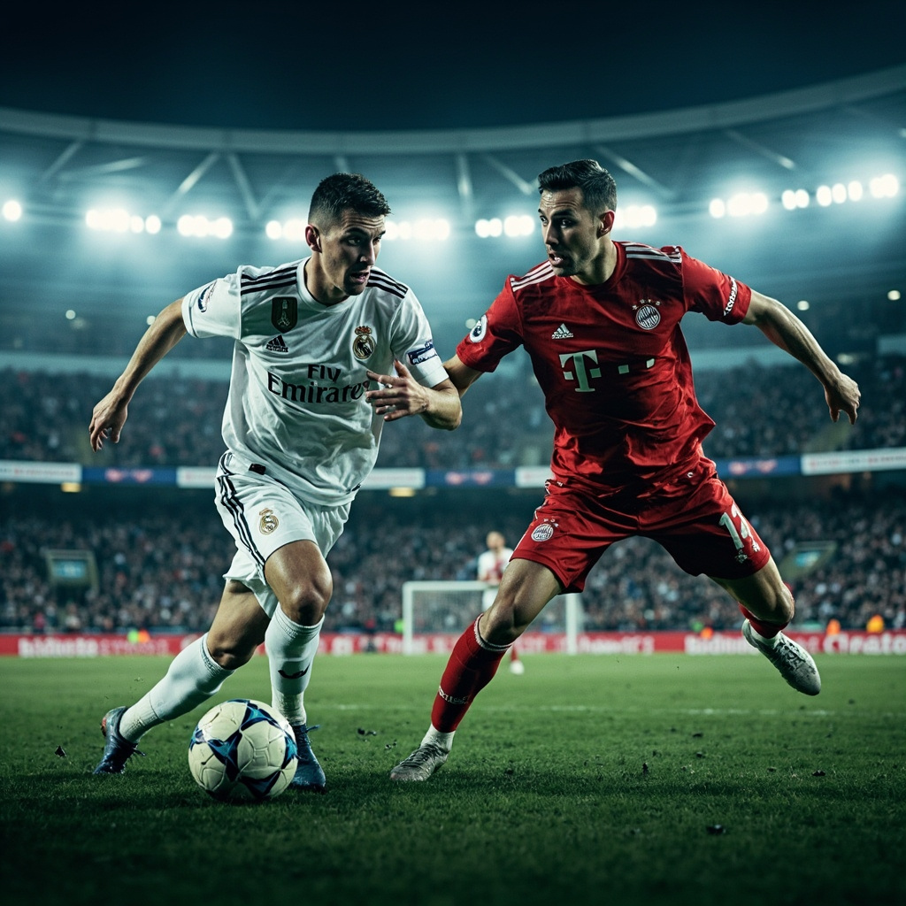 【欧冠战报】拜仁慕尼黑4-3力克皇家马德里，总比分5-4晋级决赛