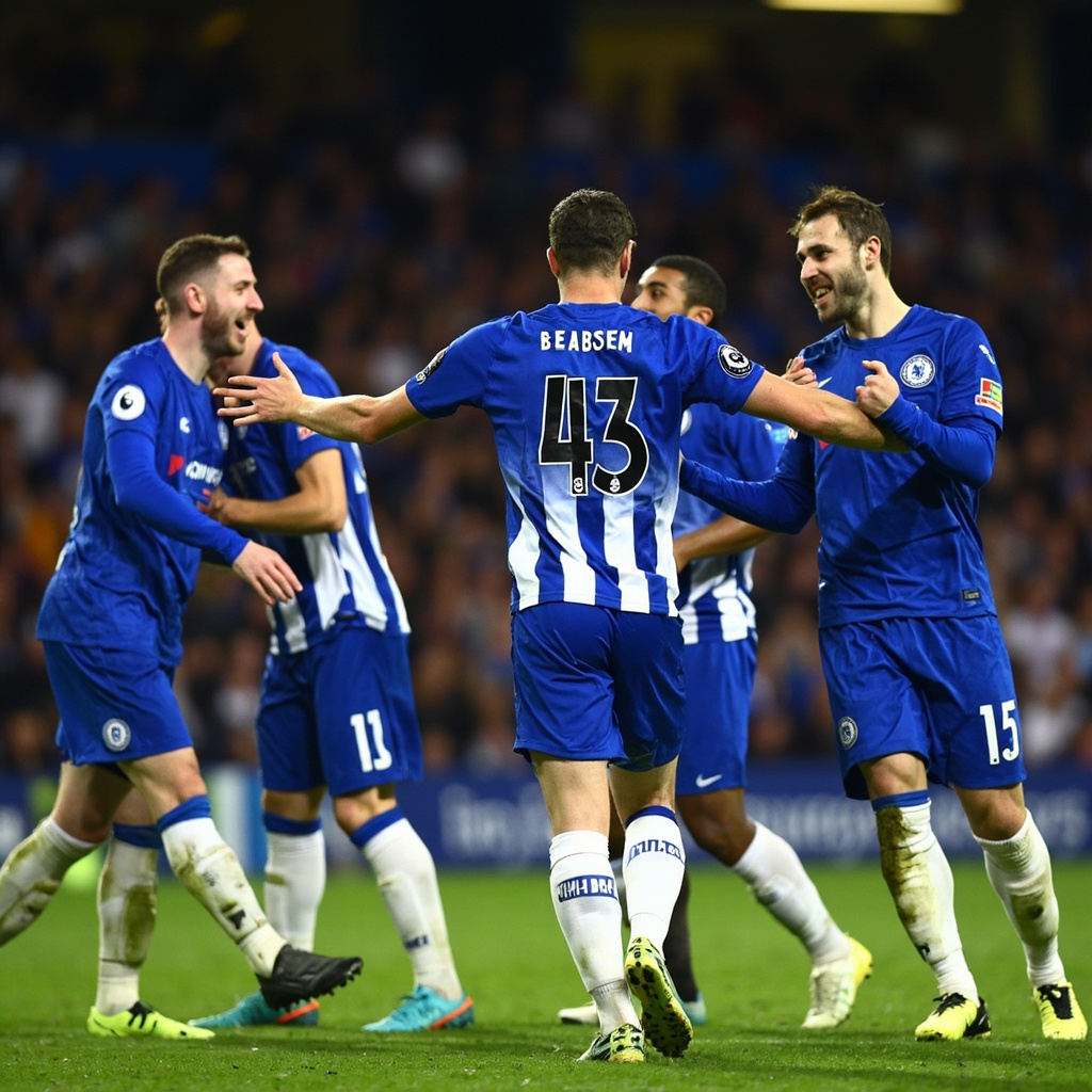 布莱顿主场3-0大胜切尔西 波特率队痛击老东家