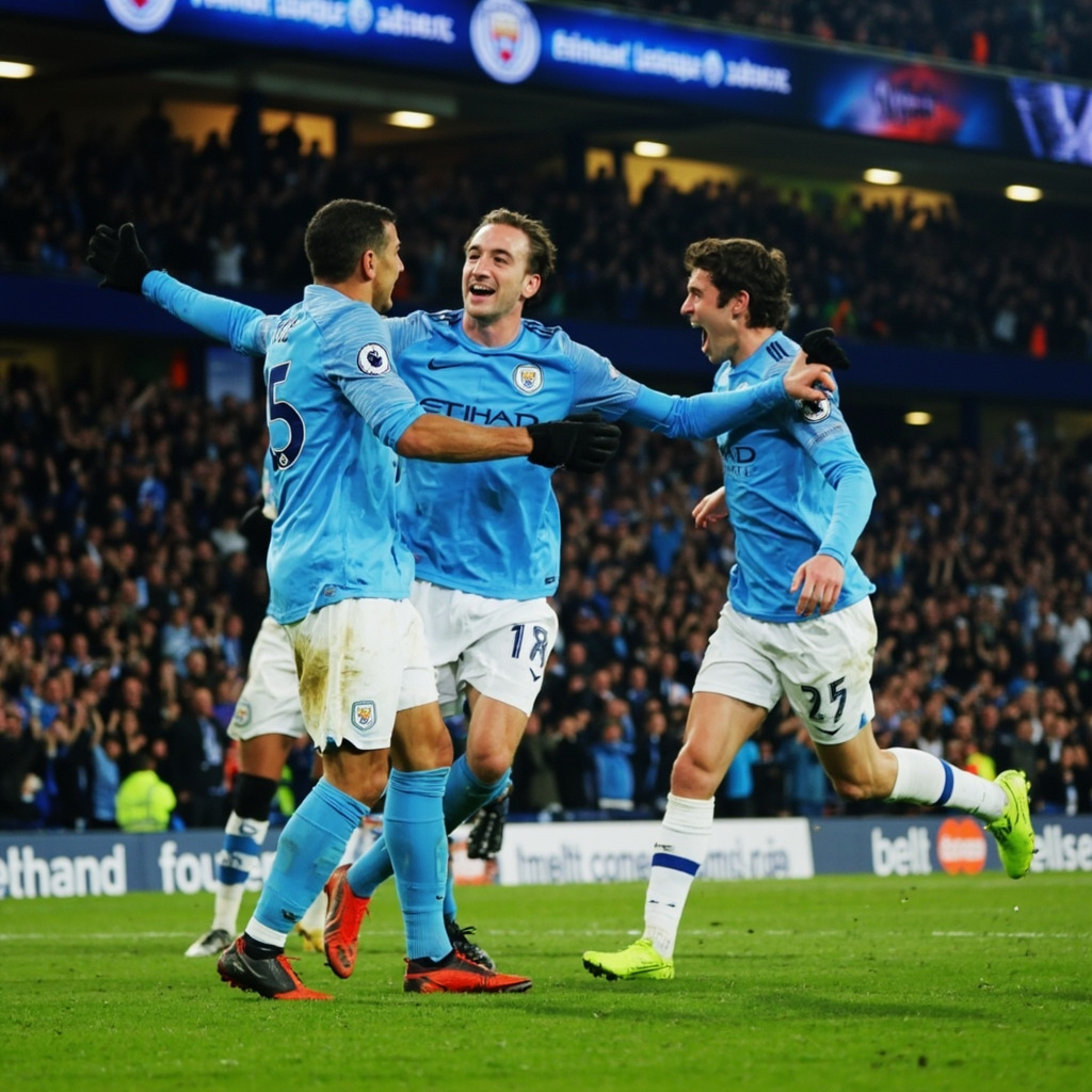 曼城客场1-0小胜伯恩利 格德斯一剑封喉