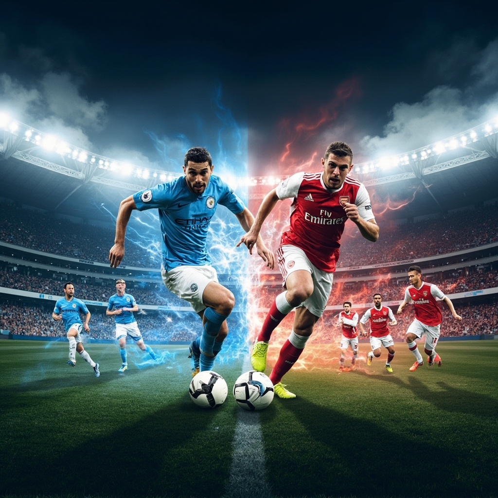 曼城vs阿森纳前瞻：争冠路上不容有失，天王山之战一触即发