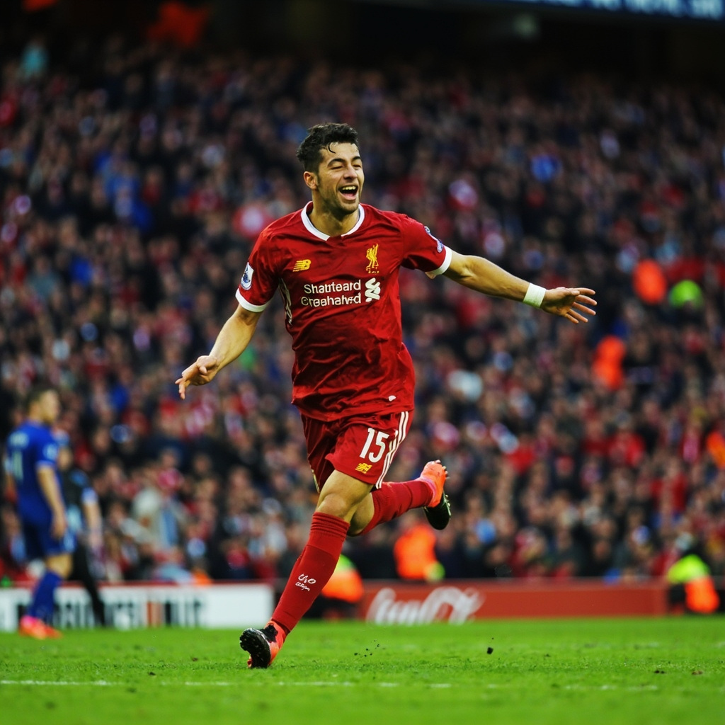 默西塞德郡德比利物浦2-1逆转埃弗顿，萨拉赫传射建功紧追曼城