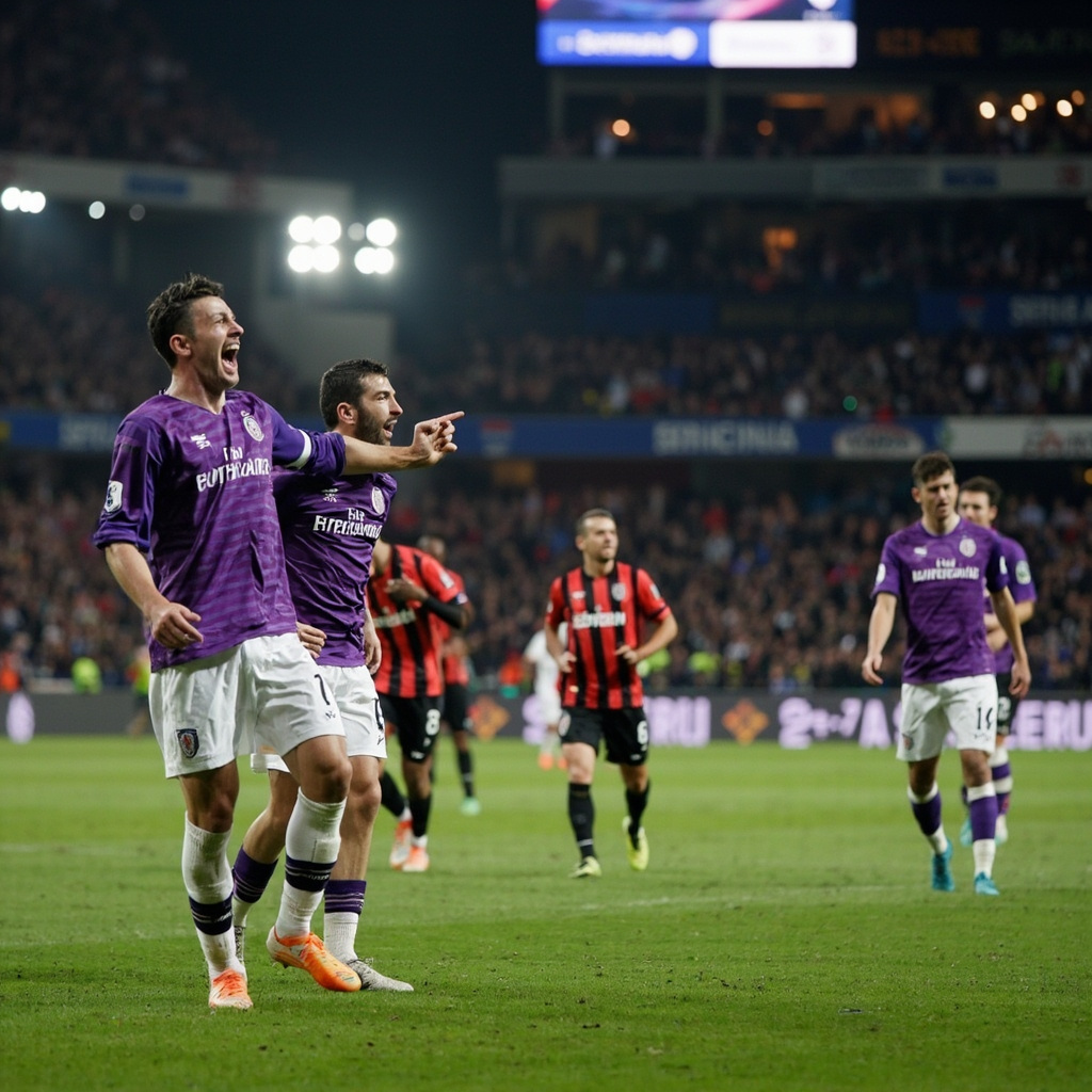 佛罗伦萨1-0莱切！紫百合主场暂时领先，下半场能否扩大战果？