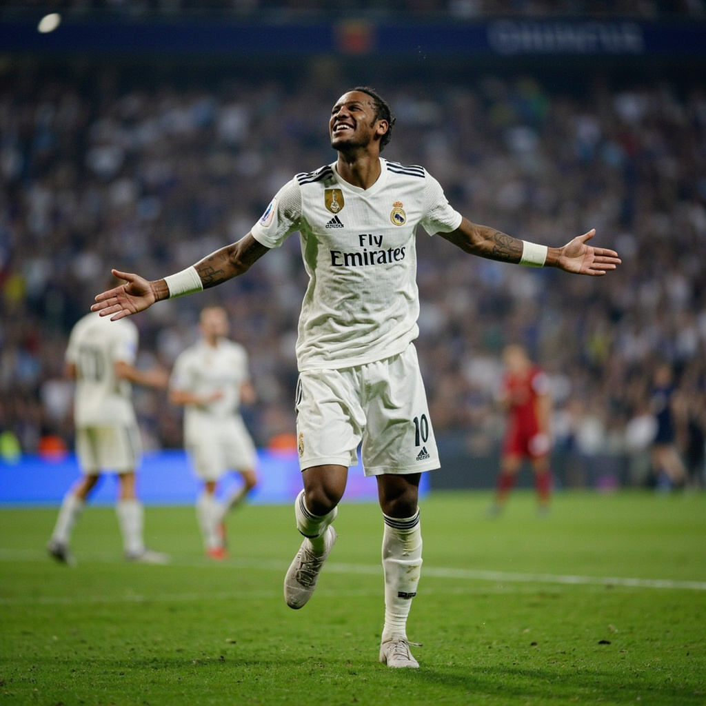 姆巴佩远射当选全场最佳！皇马2-1阿拉维斯卡瓦哈尔300场里程碑