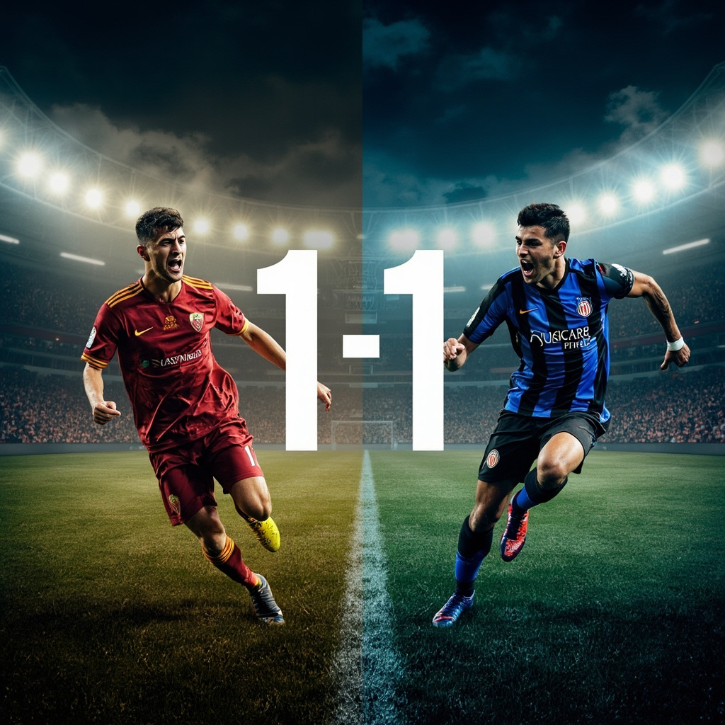 罗马1-1亚特兰大 意甲红狼主场战平真蓝黑各取一分